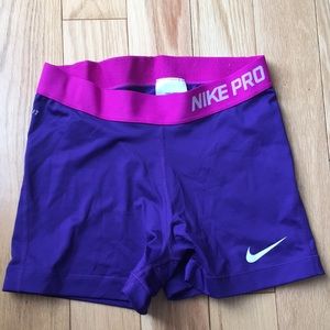 Nike Pro Spandex Shorts
